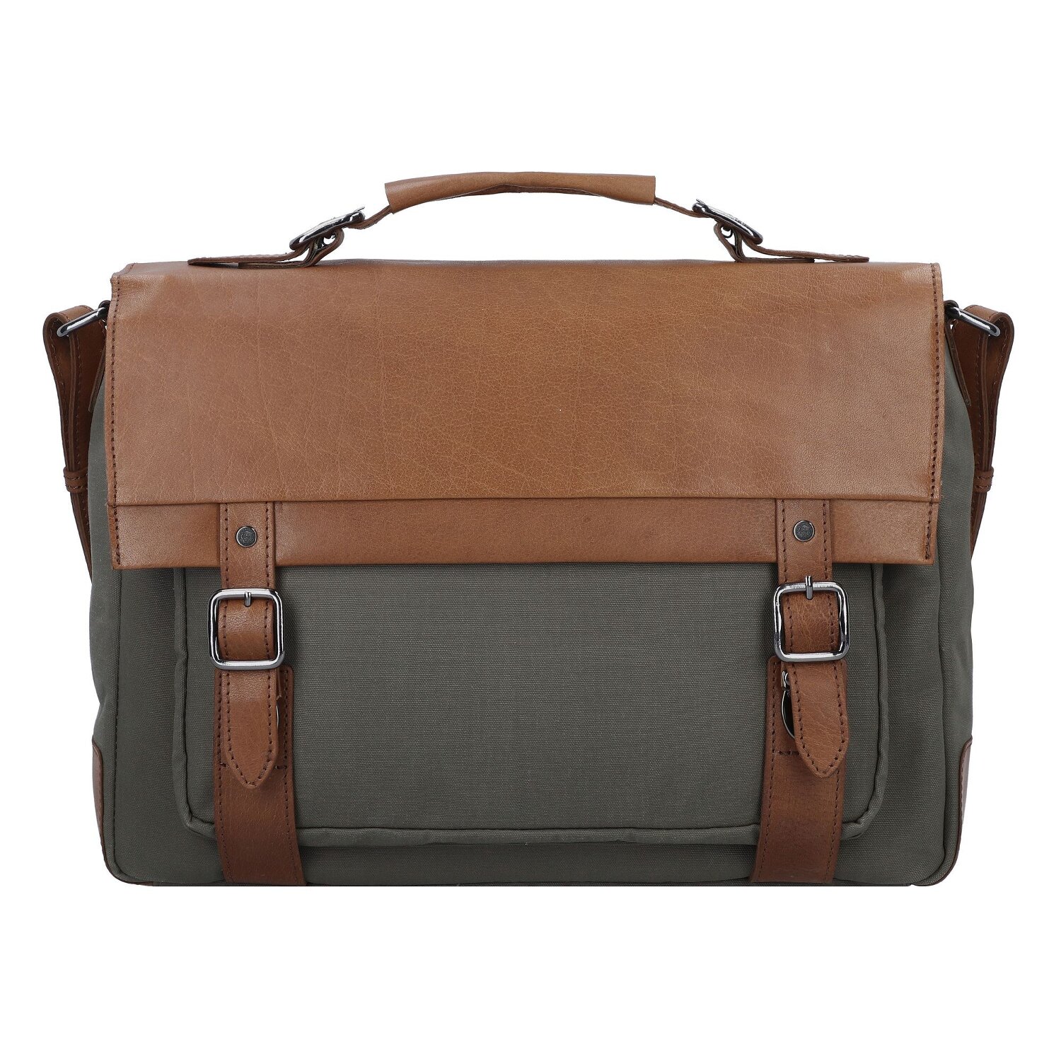 Harold's Hew Flint Aktentaschen Messenger 40 cm Laptopfach khaki
