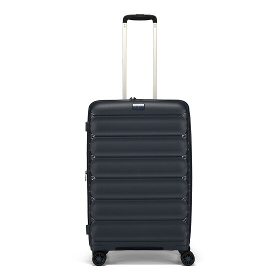 d&n Travel Line 4700 4 Rollen Trolley 68 cm mit Dehnfalte