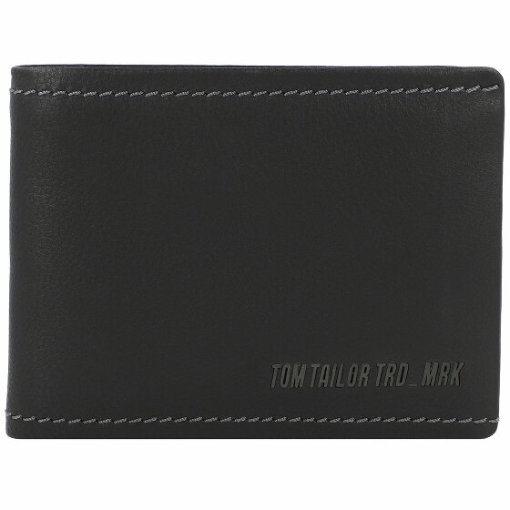 Tom Tailor Geldbörse RFID Schutz Leder 12.5 cm