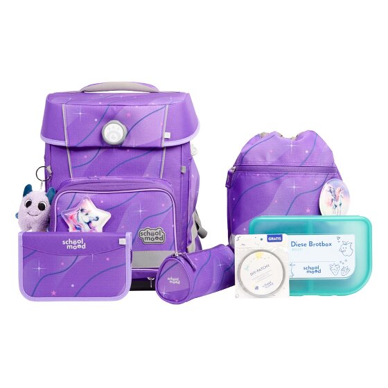 School-Mood Champion Maxx Pro Mila Schulranzen-Set 7-teilig