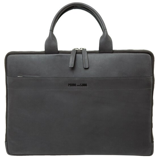 Pride and Soul Rate Aktentasche Leder 39 cm Laptopfach