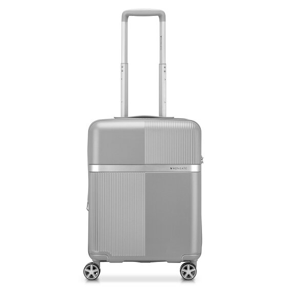 Roncato Airglam 4 Rollen Kabinentrolley S 55 cm mit Dehnfalte