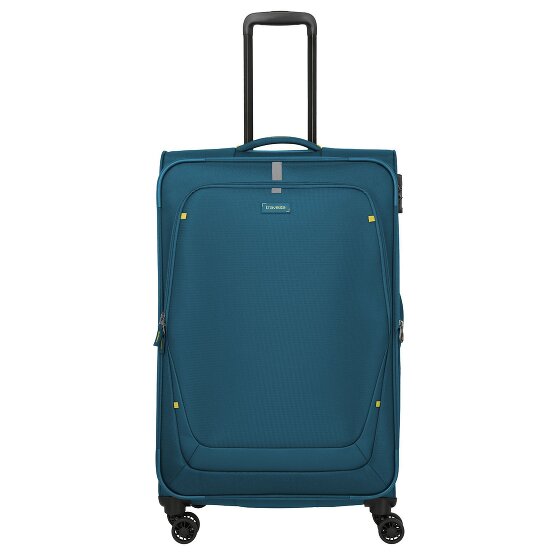 Travelite Umbria 4 Rollen Trolley L 77 cm mit Dehnfalte