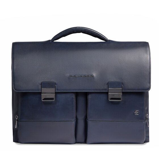 Piquadro Philip Aktentaschen Messenger Leder 42 cm Laptopfach