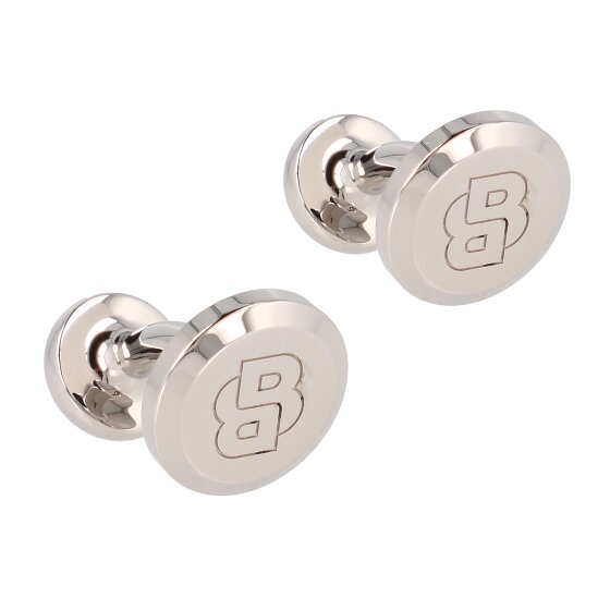 Boss B-Logo Manschettenknöpfe Messing 1 cm