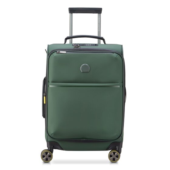 Delsey Paris Turenne Soft 4 Rollen Kabinentrolley 55 cm mit Dehnfalte