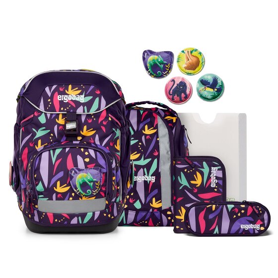 Ergobag Pack Schulranzen-Set 6tlg. inkl. Klettie-Set