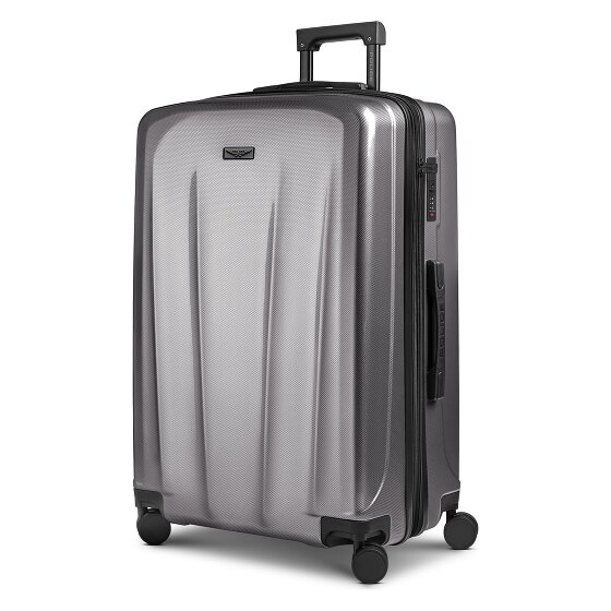 Police New York 4 Rollen Trolley L 72 cm mit Dehnfalte