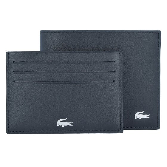 Lacoste Billfold Coin Box Geldbörse Leder 11,5 cm