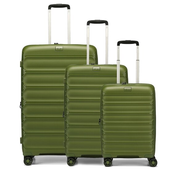 d&n Travel Line 4700 4 Rollen Kofferset 3-teilig mit Dehnfalte