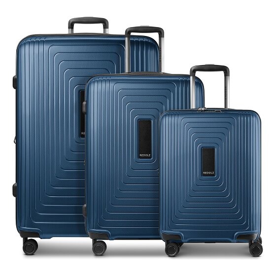 Redolz Essentials 14 4 Rollen Kofferset 3-teilig mit Dehnfalte