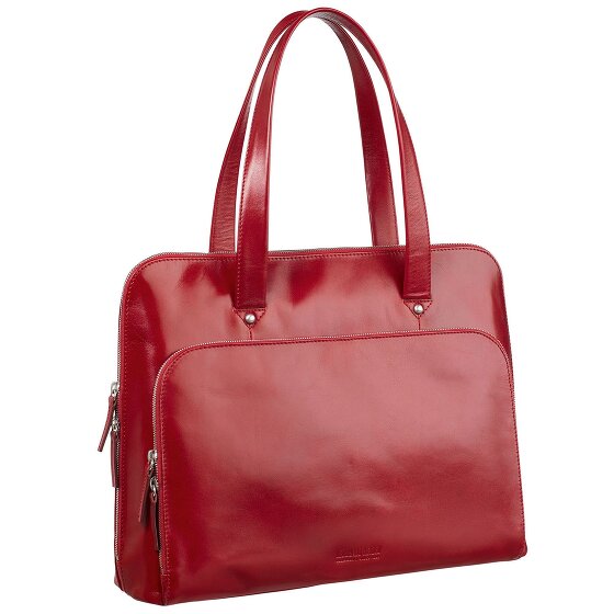 Leonhard Heyden Cambridge Schultertasche Leder 41 cm Laptopfach