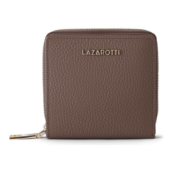 Lazarotti Bologna Leather Medium Zip-Around Geldbörse Leder 10 cm