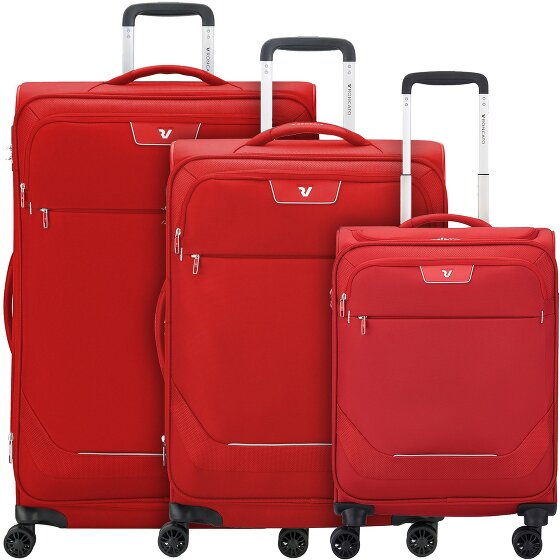 Roncato Joy 4 Rollen Kofferset 3-teilig mit Dehnfalte