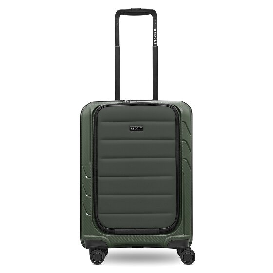 Redolz Essentials 17 4-Rollen Kabinentrolley 55 cm Soft-Pocket Laptopfach