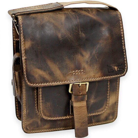 Mika Handtasche Umhängetasche Leder 26 cm