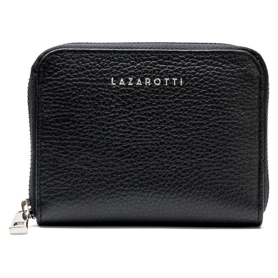 Lazarotti Milano Leather Geldbörse Leder 13,5 cm