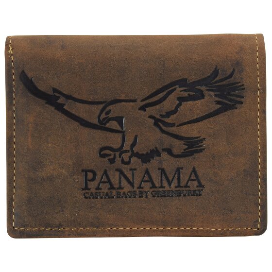 Greenburry Vintage Adler Geldbörse Leder 9,5 cm