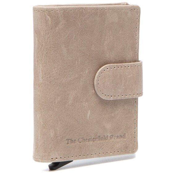 The Chesterfield Brand Prague Kreditkartenetui RFID Schutz Leder 7 cm