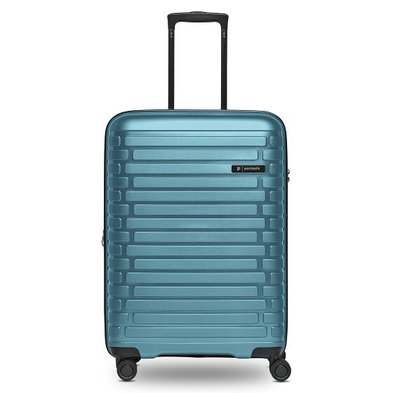 Pactastic Collection 04 THE MEDIUM + 4 Rollen Trolley M 66 cm mit Dehnfalte