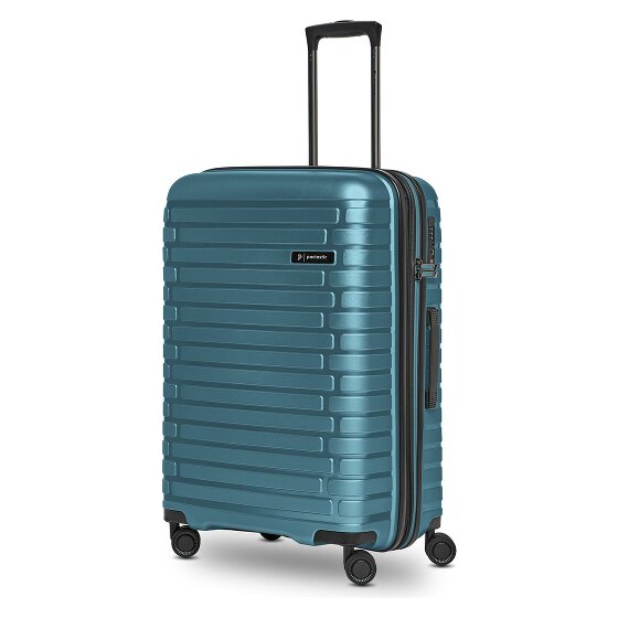 Pactastic Collection 04 THE MEDIUM + 4 Rollen Trolley M 66 cm mit Dehnfalte