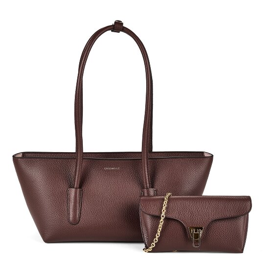 Coccinelle Beat Schultertasche Leder 27 cm