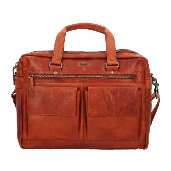 Spikes & Sparrow Aktentasche Leder 41 cm Laptopfach