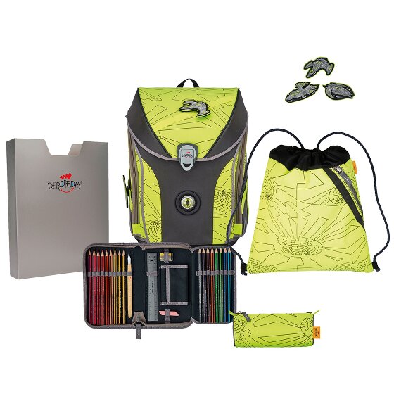 DerDieDas ErgoFlex Max Superflash Schulranzen-Set 5-teilig