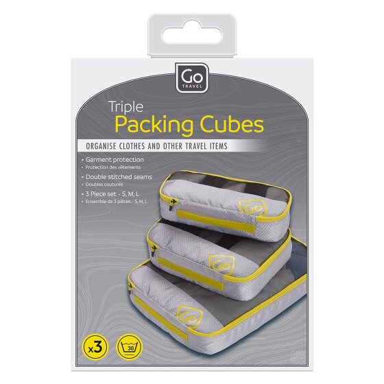 Go Travel Packing Cubes Packtasche Set 3tlg.