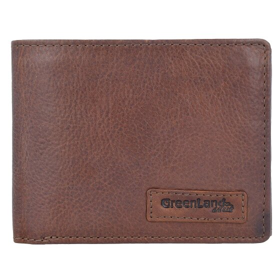 Greenland Nature Soft & Safe Geldbörse RFID Leder 12 cm