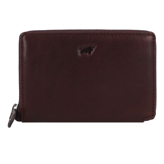Braun Büffel Arezzo Kreditkartenetui RFID Schutz Leder 11.5 cm