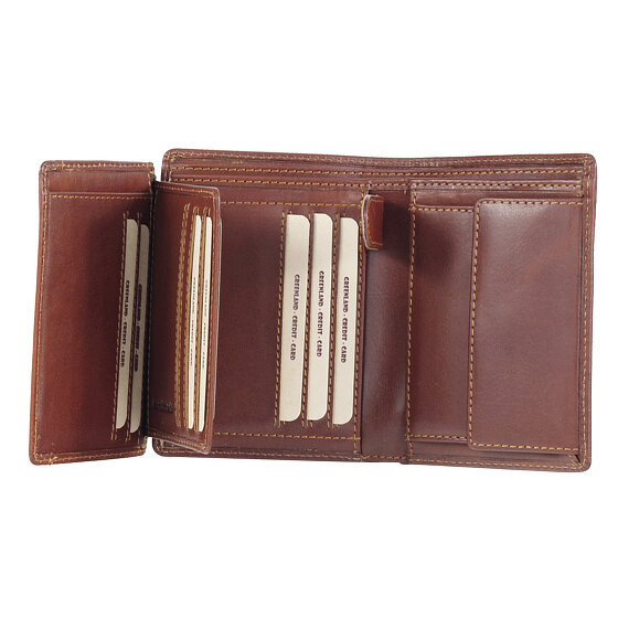 Greenland Nature Rubin Geldbörse Leder 9,5 cm