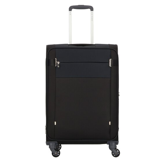 Samsonite Citybeat 4 Rollen Trolley 66 cm mit Dehnfalte