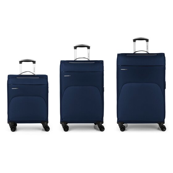 Gabol Zambia 4 Rollen Kofferset 3-teilig mit Dehnfalte