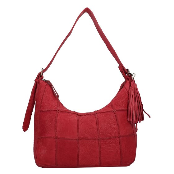 Taschendieb Wien Malvengasse Schultertasche Leder 31 cm