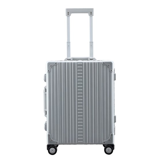 Aleon Traveler Domestic 4-Rollen Kabinentrolley Aluminium 55 cm