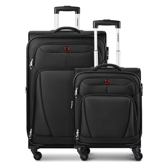 Wenger Beaumont 4 Rollen Kofferset 2-teilig mit Dehnfalte
