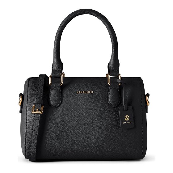 Lazarotti Bologna Leather Bowling-Bag Handtasche Crossbody Leder 26 cm