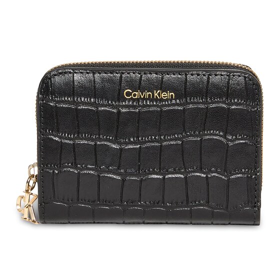 Calvin Klein CK Croc Geldbörse Leder 13 cm