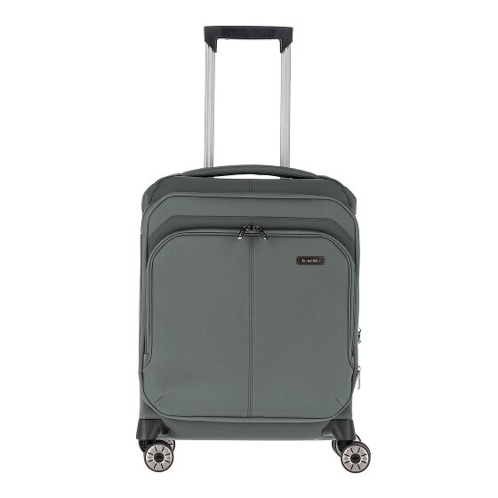 Travelite Priima 4 Rollen Kabinentrolley 55 cm mit Dehnfalte