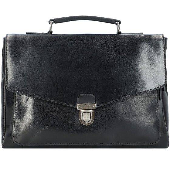 Leonhard Heyden Roma Aktentasche Leder 39 cm Laptopfach