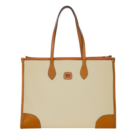 Bric's Firenze Shopper Tasche 40 cm Laptopfach beige