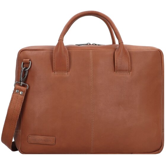Plevier Gherkin Gherkin Aktentasche Leder 40 cm Laptopfach