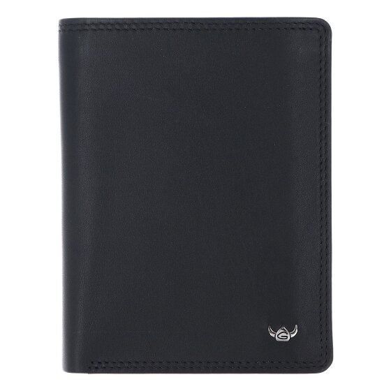 Golden Head Polo Geldbörse RFID Schutz Leder 9 cm