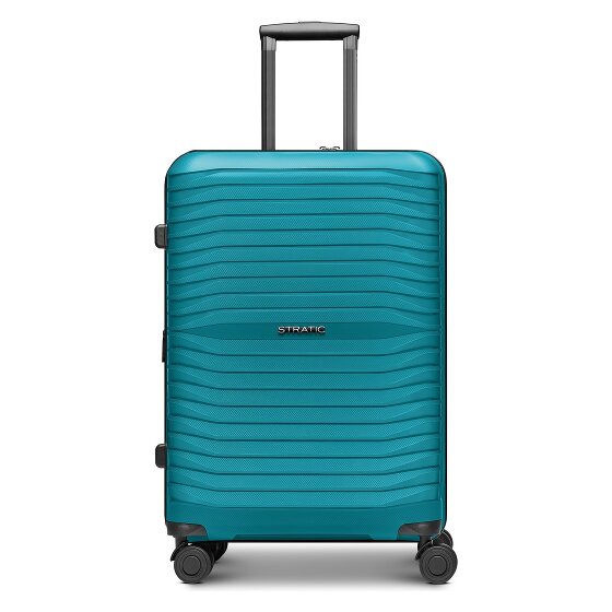 Stratic Shine 4 Rollen Trolley 66 cm mit Dehnfalte