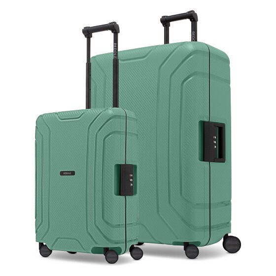 Redolz Essentials 15 4-Rollen 15 Kofferset 2 tlg. mit Dreipunktverschluss