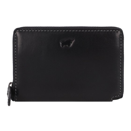 Braun Büffel Arezzo Kreditkartenetui RFID Schutz Leder 11.5 cm