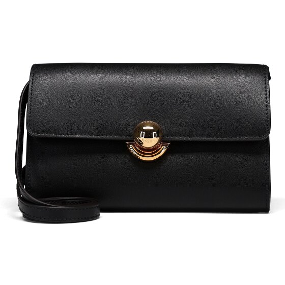Furla Sfera Clutch Geldbörse Leder 19 cm schwarz