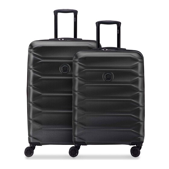 Delsey Paris Meteor 4-Rollen Kofferset M+L mit Dehnfalte