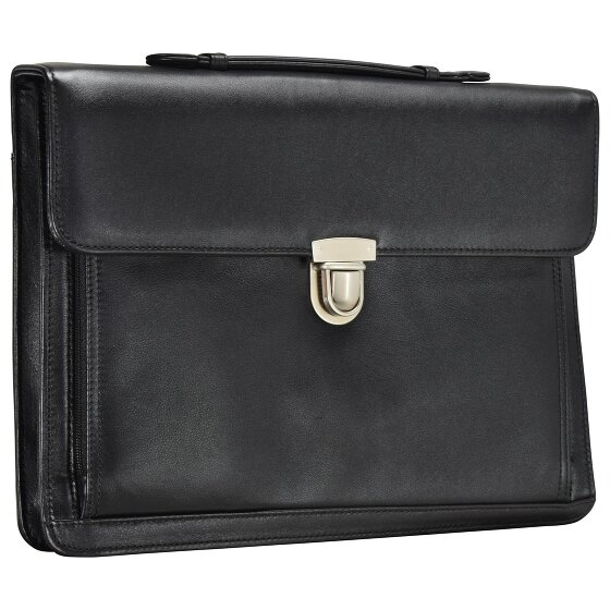 Dermata Aktentaschen Aktenmappe Leder 36 cm